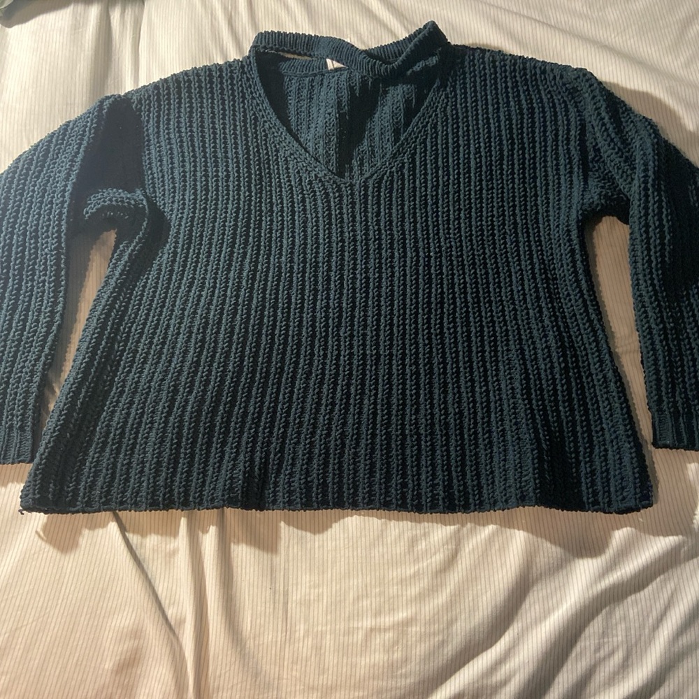 Lost + Wander women’s green sweater